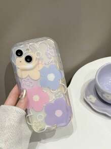 夏季花卉印花手機殼 - 彩色 - 查看 4