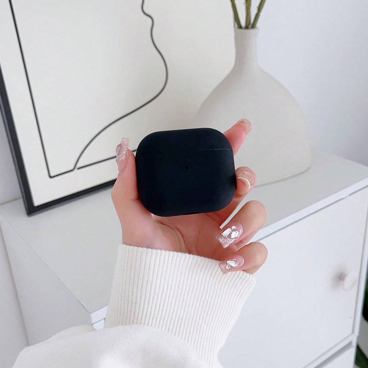 Airpod Silicone Ultra-Thin 0.8mm Solid Color Detachable Protective Case