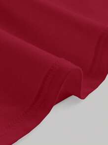 SHEIN MOD Solid Cami Top - Burgundy - View 7