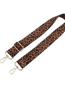 Leopard Pattern Bag Strap Adjustable Colourblock - Multicolor - View 2