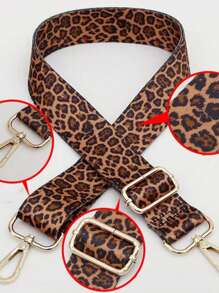 Leopard Pattern Bag Strap Adjustable Colourblock - Multicolor - View 3