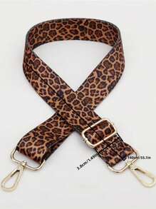 Leopard Pattern Bag Strap Adjustable Colourblock - Multicolor - View 4