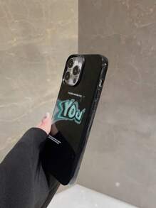 Letter Graphic Phone Case - Multicolor - View 2