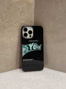 Letter Graphic Phone Case - Multicolor - View 5