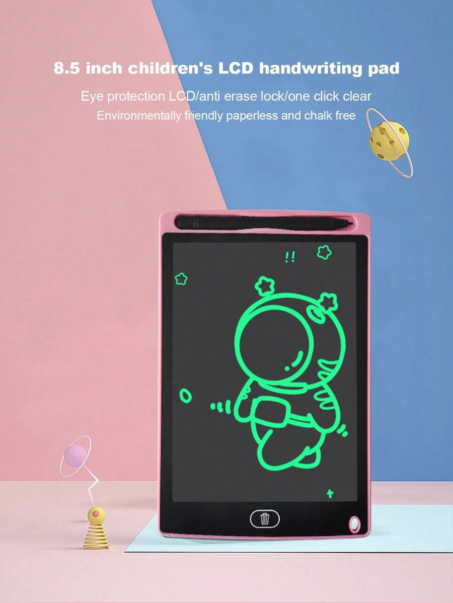 8.5寸手寫板 - 粉色 - 查看 1