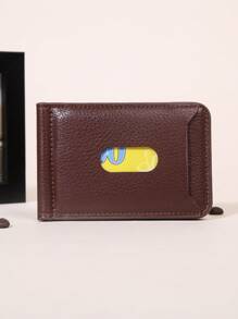 Hombres Clip Para Billetes En Relieve - Marrón - Ver 3