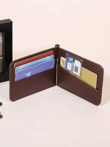 Hombres Clip Para Billetes En Relieve - Marrón - Ver 4