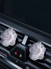 1pc Flower Design ABS Car Air Outlet Perfume