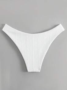 SHEIN Swim Schlichtes Bikini Unterteil