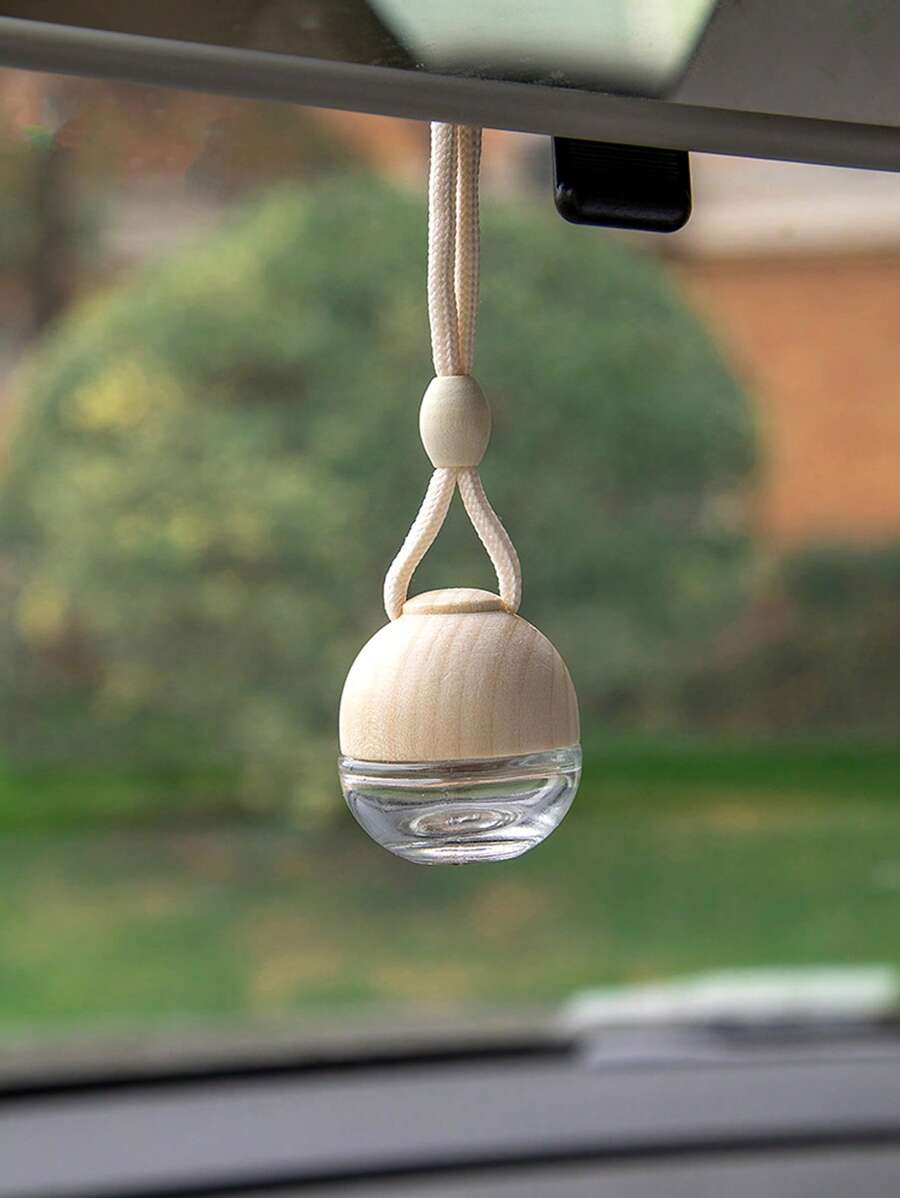 Bóng Hình Chai Nước Hoa Rỗng Kính Treo Ô Tô Vật Trang Trí - Trong sáng - Xem 1