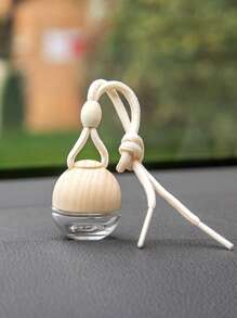 Bóng Hình Chai Nước Hoa Rỗng Kính Treo Ô Tô Vật Trang Trí - Trong sáng - Xem 2