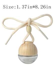 Bóng Hình Chai Nước Hoa Rỗng Kính Treo Ô Tô Vật Trang Trí - Trong sáng - Xem 3