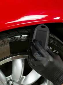 1pc Car Tire Cleaning Sponge - Black - View 3