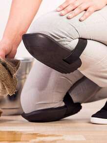 1pair Non-slip Garden Knee Pad - Black - View 1