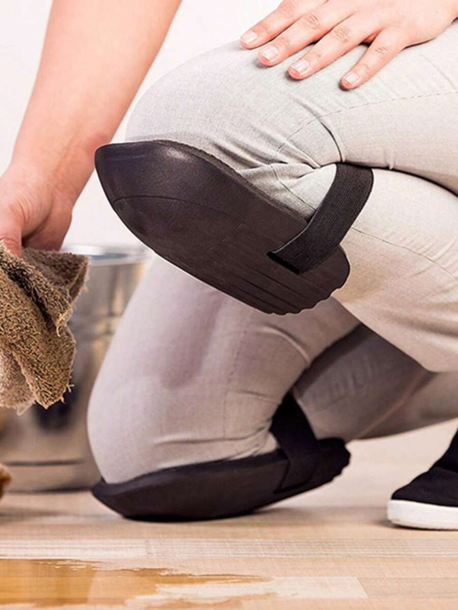 1pair Non-slip Garden Knee Pad - Black - View 1