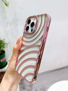 Vỏ điện thoại mạ thiết kế Ripple - Hoa hồng vàng - Xem 7