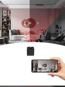 casa Wifi alta definición inalámbrico cámara - Negro - Ver 6