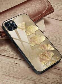 1入組金色 Tpu 軟邊防震防刮手機殼相容於 iPhone/三星/小米/華為，全覆蓋相機保護 - 金色 - 查看 2