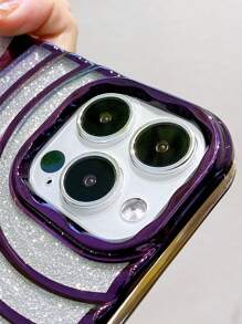 Poszycie etui na telefon w stylu Ombre Ripple - Fioletowy - Zobacz 2
