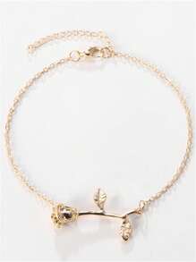 sloggi 1 Nữ Hai Dây Bện Chi Tiết Dây Đeo Kim Loại Thời Trang Đá Trang Trí Mặt Tròn Đồng Hồ Thạch Anh & 2 Bộ Trang Sức, cho Cuộc Sống Hàng Ngày - trắng - Xem 4