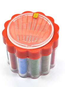 hộp Bộ dụng cụ may di động, Bộ dụng cụ may Polyester hiện đại cho gia đình - Nhiều màu - Xem 1