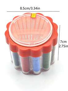 hộp Bộ dụng cụ may di động, Bộ dụng cụ may Polyester hiện đại cho gia đình - Nhiều màu - Xem 3