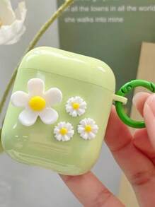 花朵裝飾耳機殼適用於Airpods - 彩色 - 查看 3