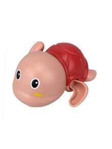 1pc Random Color Toy, Cute Cartoon Tortoise Design Bath Toy For Baby - Multicolor - View 7