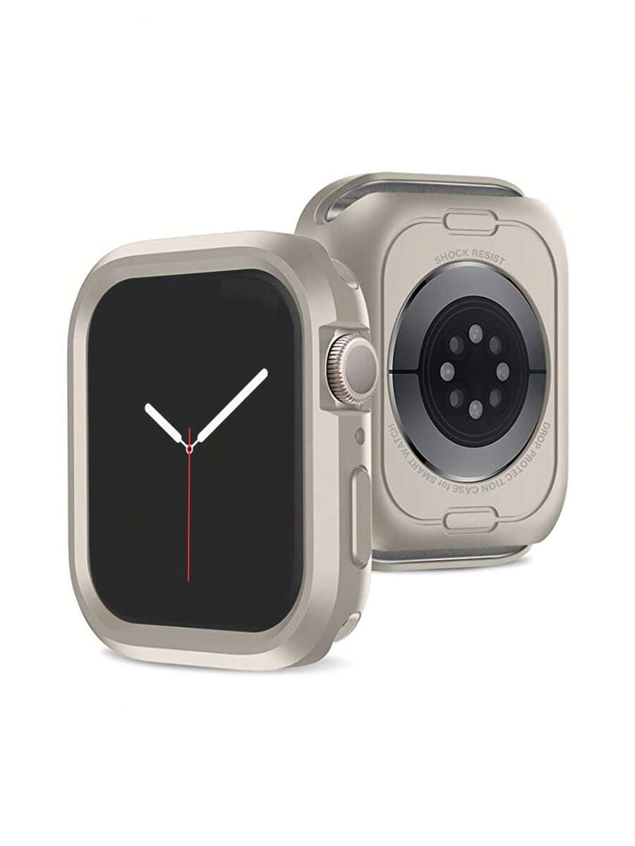 Ốp lưng TPU mềm rỗng phù hợp với S10 42mm/46mm, 45mm/44mm, 41mm/40mm - Rượu sâm banh - Xem 1