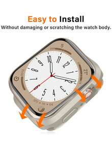 Ốp lưng TPU mềm rỗng phù hợp với S10 42mm/46mm, 45mm/44mm, 41mm/40mm - Rượu sâm banh - Xem 6