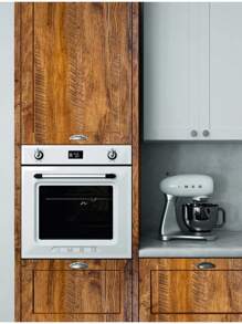 1roll PVC Wall Paper, Modern Wooden Pattern Wall Adhesive Roll For Home - Bronze - View 5