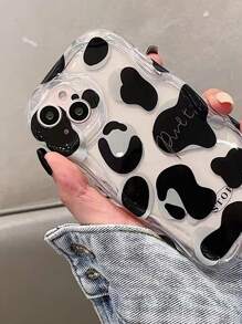 Ốp Điện Thoại Trong Suốt In Hình Bò In Hình Động Vật Tương Thích Với IPhone 15/15Pro/15Plus/15Promax - Nhiều màu - Xem 3