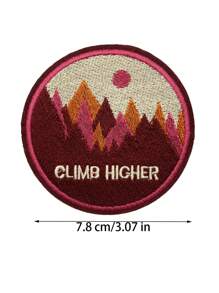 1 Vòng DIY May Miếng Dán Sáng Tạo Rừng & Thêu Chữ DIY Miếng Dán Cường Lực May - Nhiều màu - Xem 2