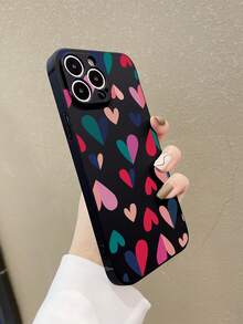 Vỏ điện thoại in hình trái tim - Nhiều màu - Xem 2
