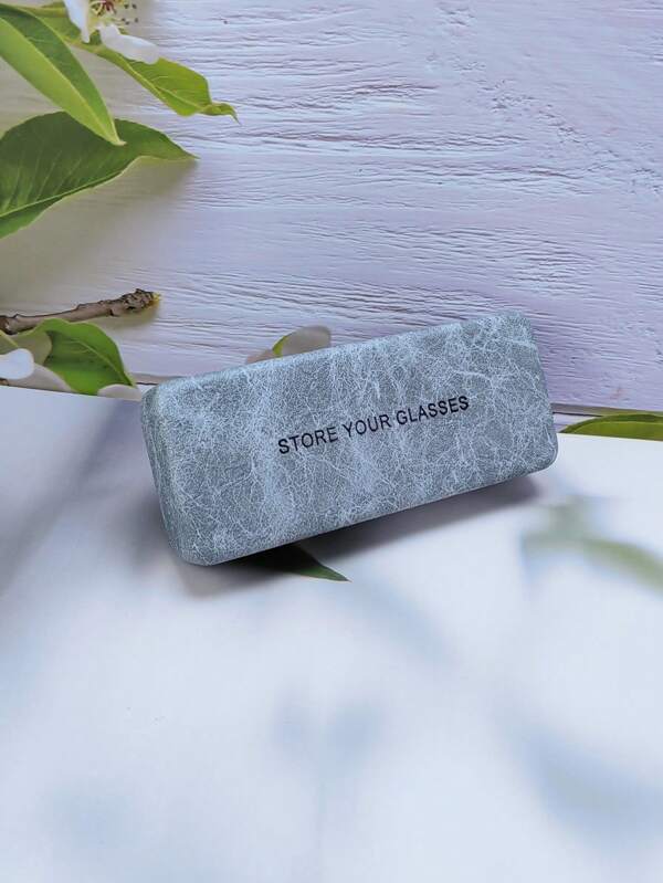 Tie Dye Storage Bag For Glasses Letter Graphic