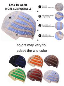 Curly Blonde 10 Inch Short Synthetic Wig For Women - Gold - View 3