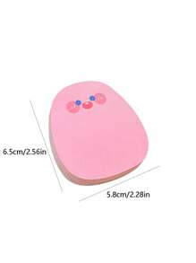 4pcs Cartoon Graphic Sticky Note, Cute Multi-purpose Easy To Post Writable Sticky Note For School Student, Office - Multicolor - View 4