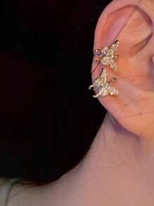 耳夾 - 銀色 - 查看 3