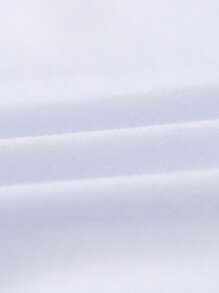 ROMWE MEN Street Life Áo phông họa tiết gấu & chữ cho nam, trường học - trắng - Xem 4