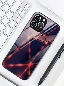 Geometric Pattern Phone Case - Multicolor - View 1