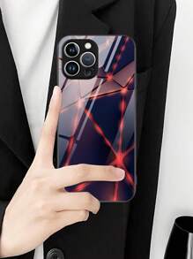 Geometric Pattern Phone Case - Multicolor - View 3