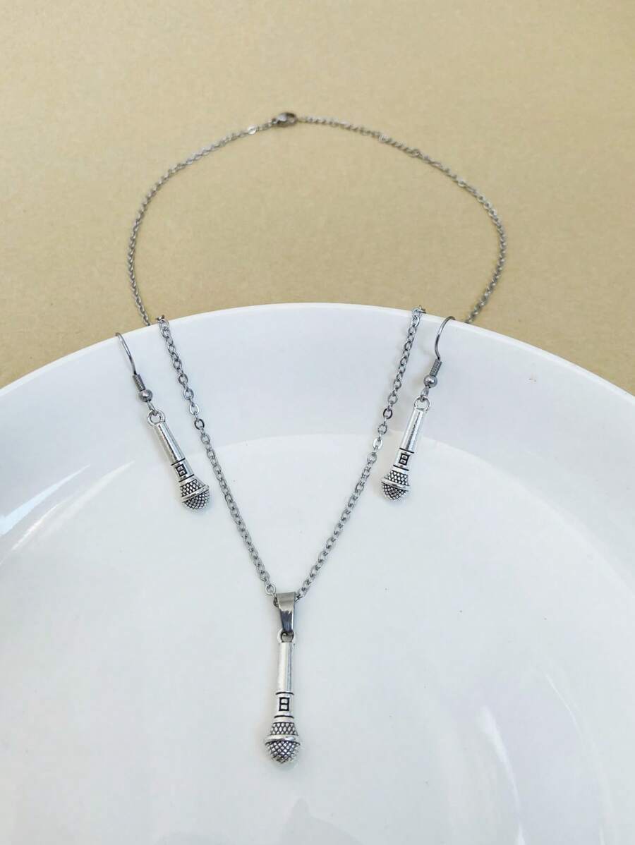 Bộ trang sức trang trí chai 3 cái / bộ - Màu Bạc Cổ - Xem 1