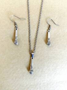 Bộ trang sức trang trí chai 3 cái / bộ - Màu Bạc Cổ - Xem 2