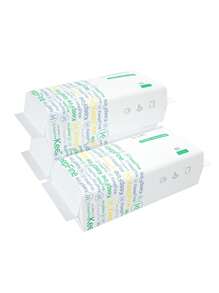 1入組一次性臉部白色纖維洗適用於旅行 - 白色 - 查看 6