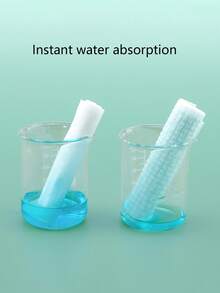 1入組一次性臉部白色纖維洗適用於旅行 - 白色 - 查看 9