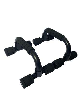 1pair Non-Slip Two Tone Iron Fitness Push Up Bars Gym Accessories