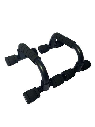 1pair Non-Slip Two Tone Iron Fitness Push Up Bars Gym Accessories