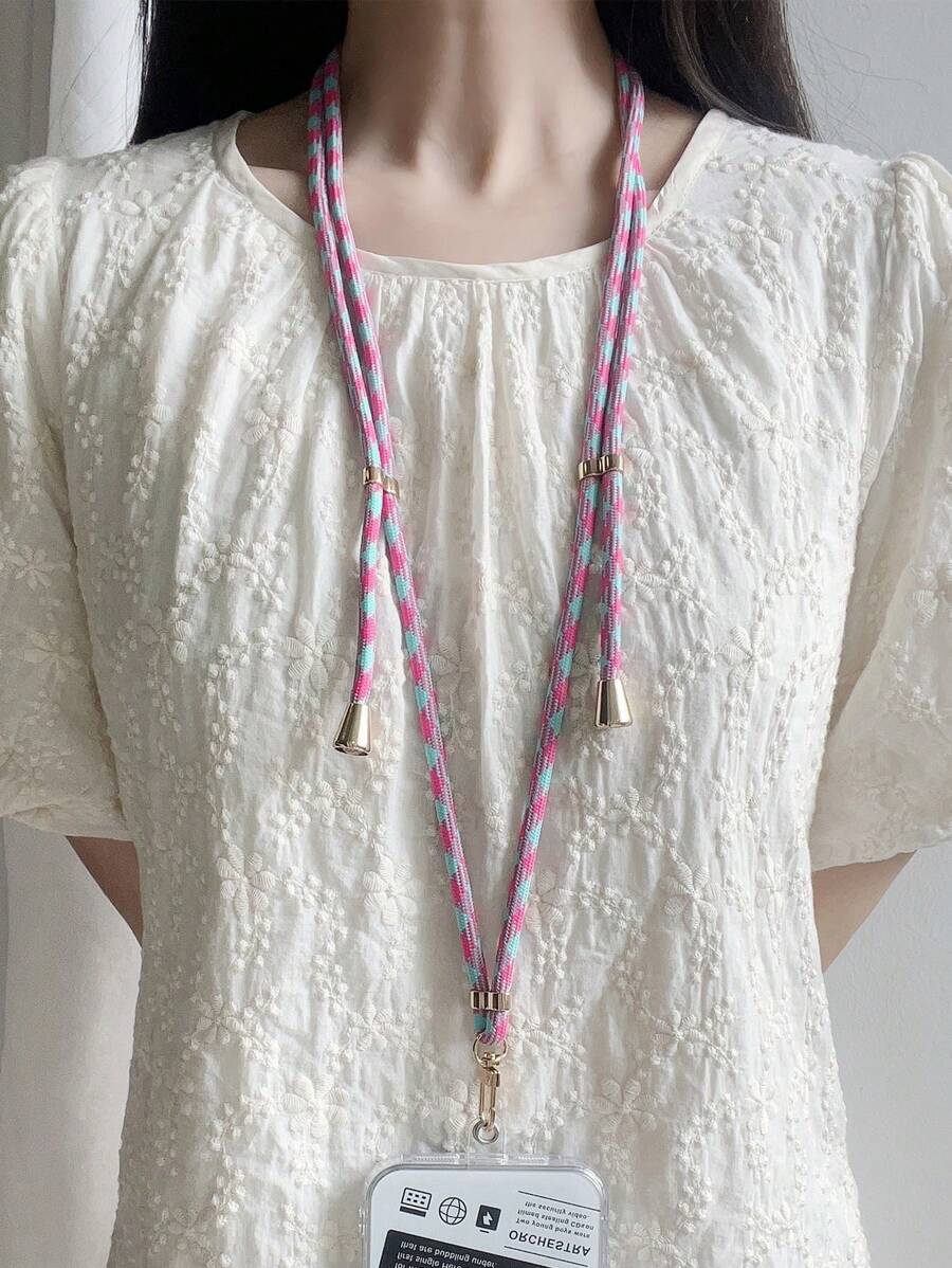 1 dây buộc điện thoại Colorblock - Nhiều màu - Xem 1