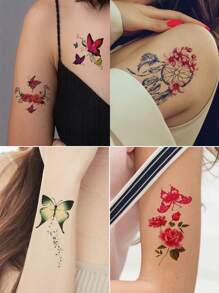 30張印花紋身貼紙 - 彩色 - 查看 2