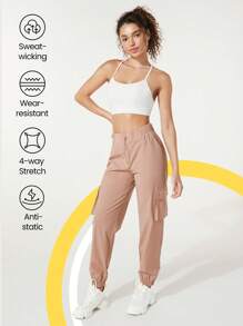 GLOWMODE Pantalones Cargo De Tobillo Con Cremallera Y Cintura Baja